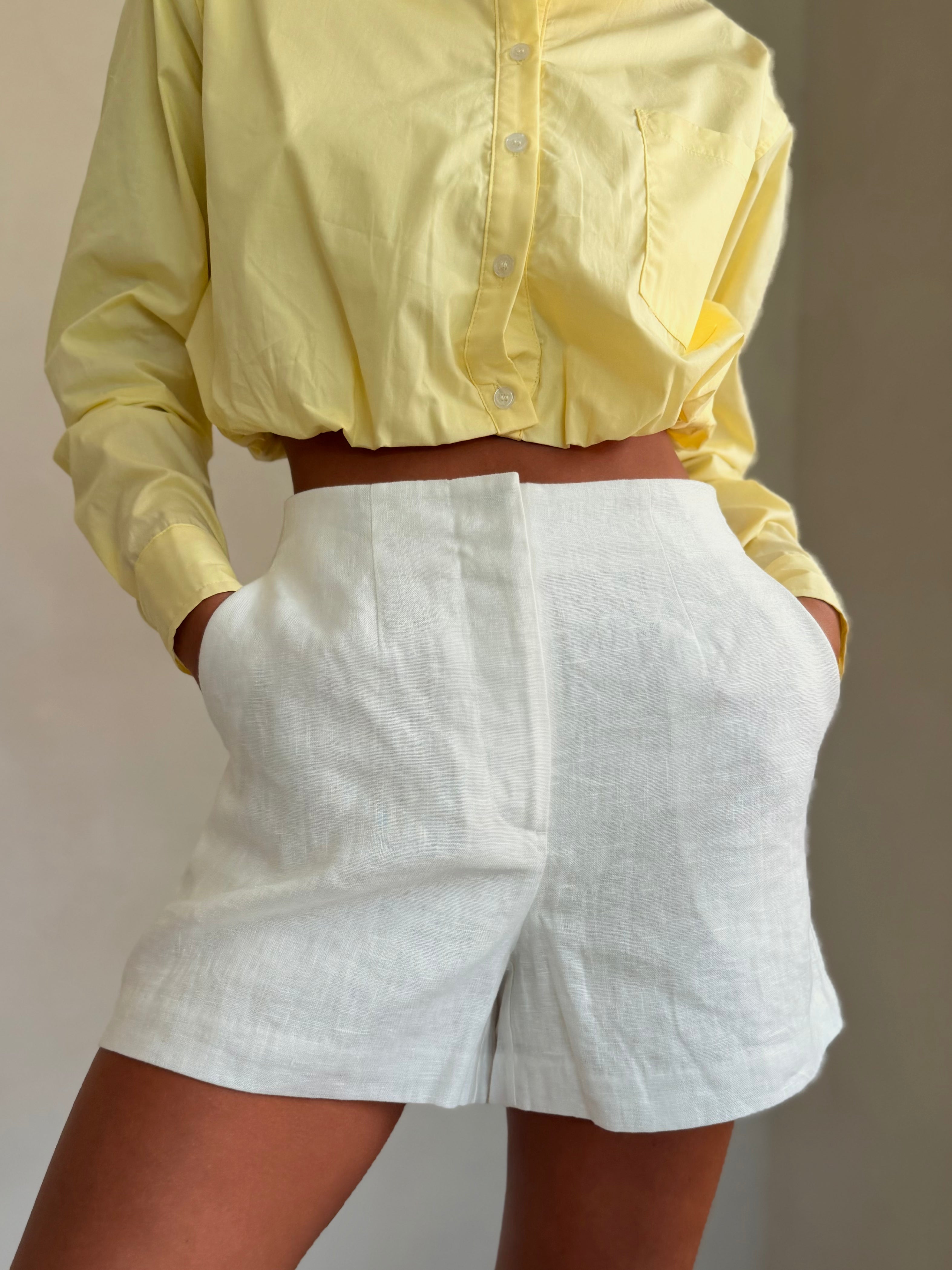Marlin Linen Short by Nude Lucy