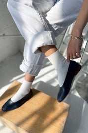 Her Socks in White by Le Bon Shoppe