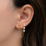 Lunar Link Double Stud y Girls Crew