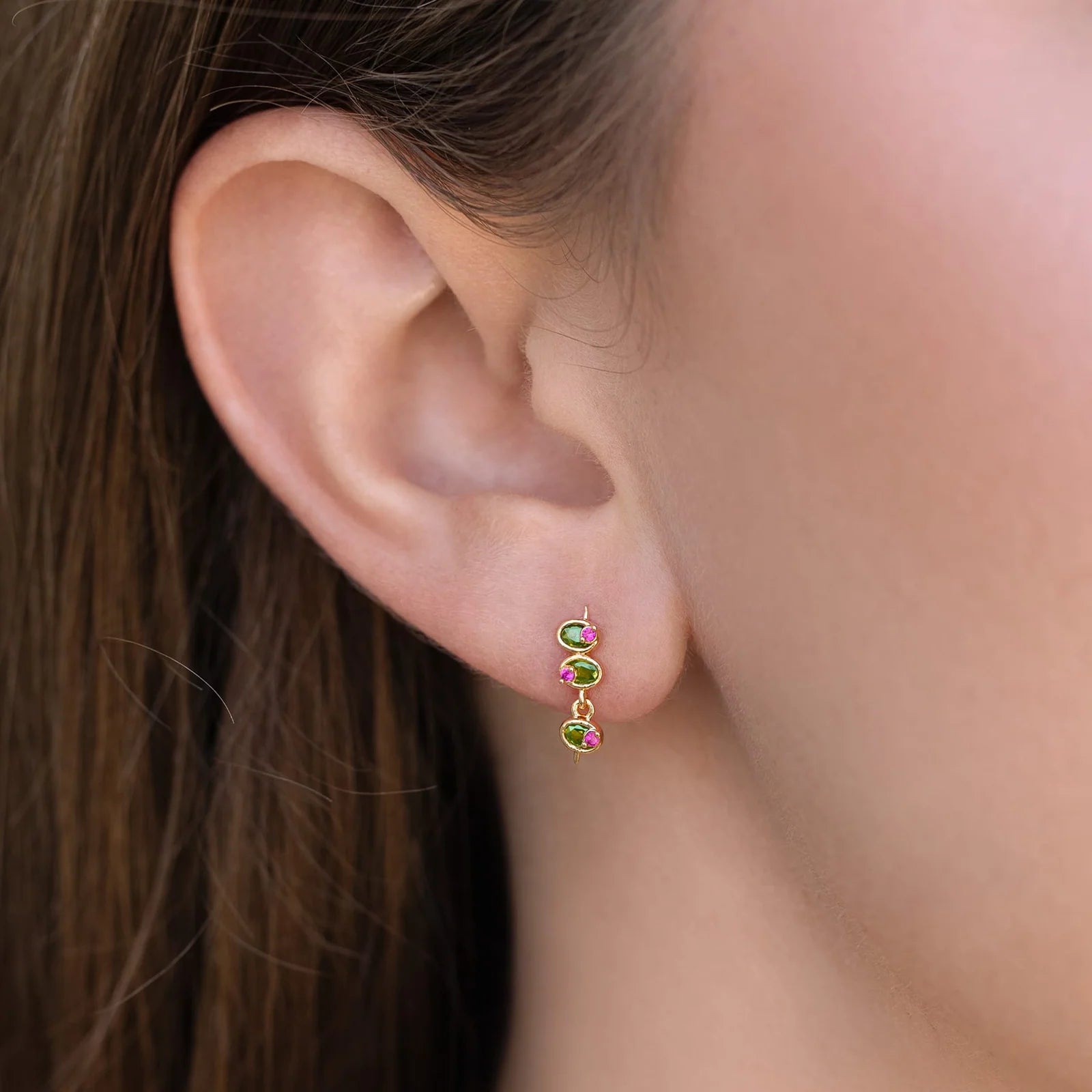 Mini Olive Stud y Girls Crew
