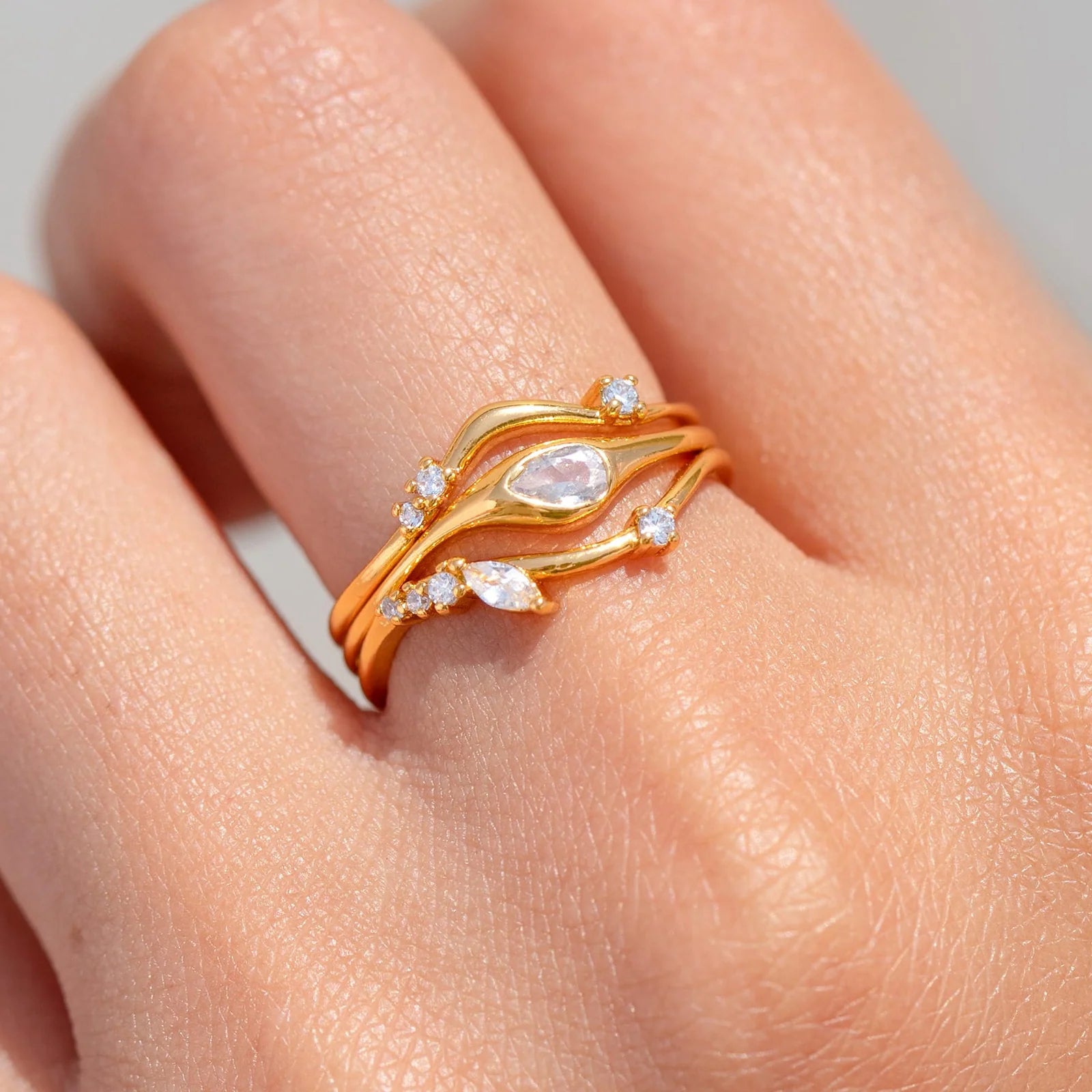 Tulum Ring Set by Girls Crew