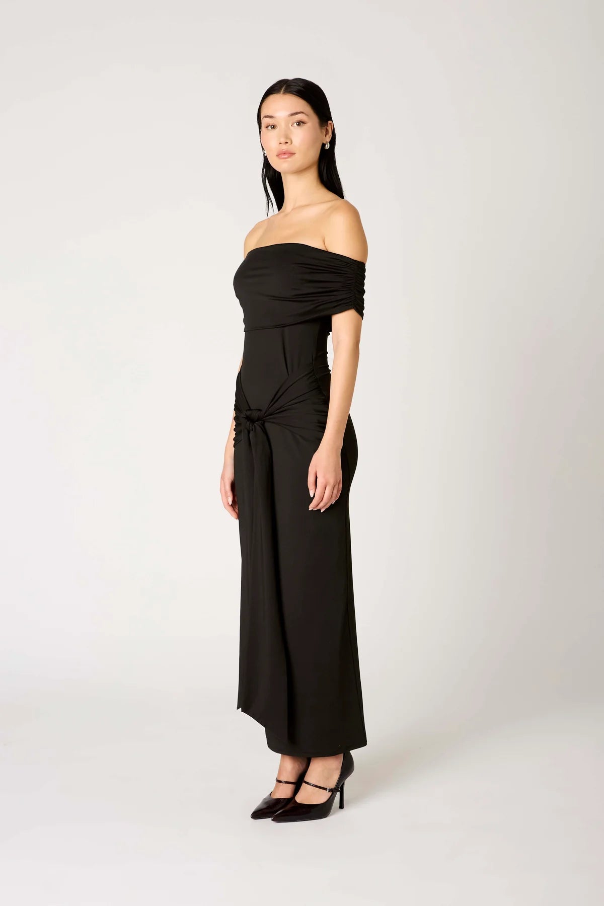 Calista Dress in Black by NIA