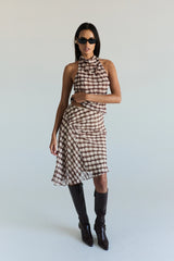 PRE ORDER Parce Skirt by NIA | Brown