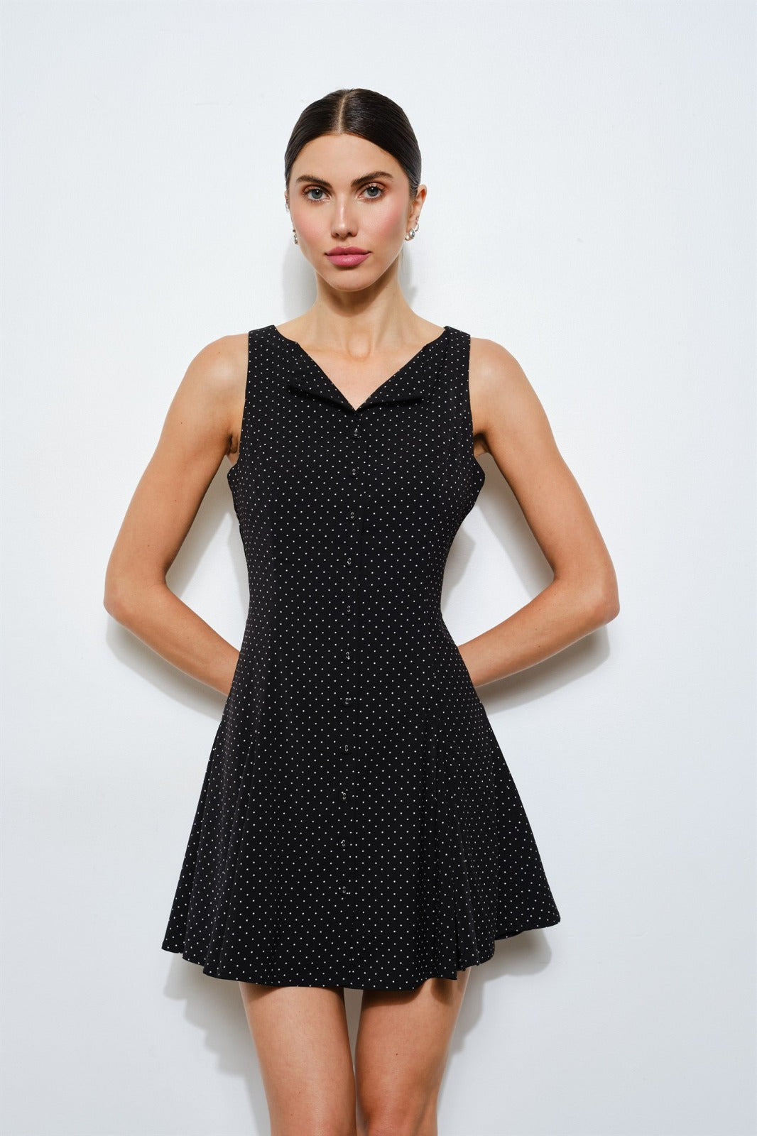 Polka Mini Dress