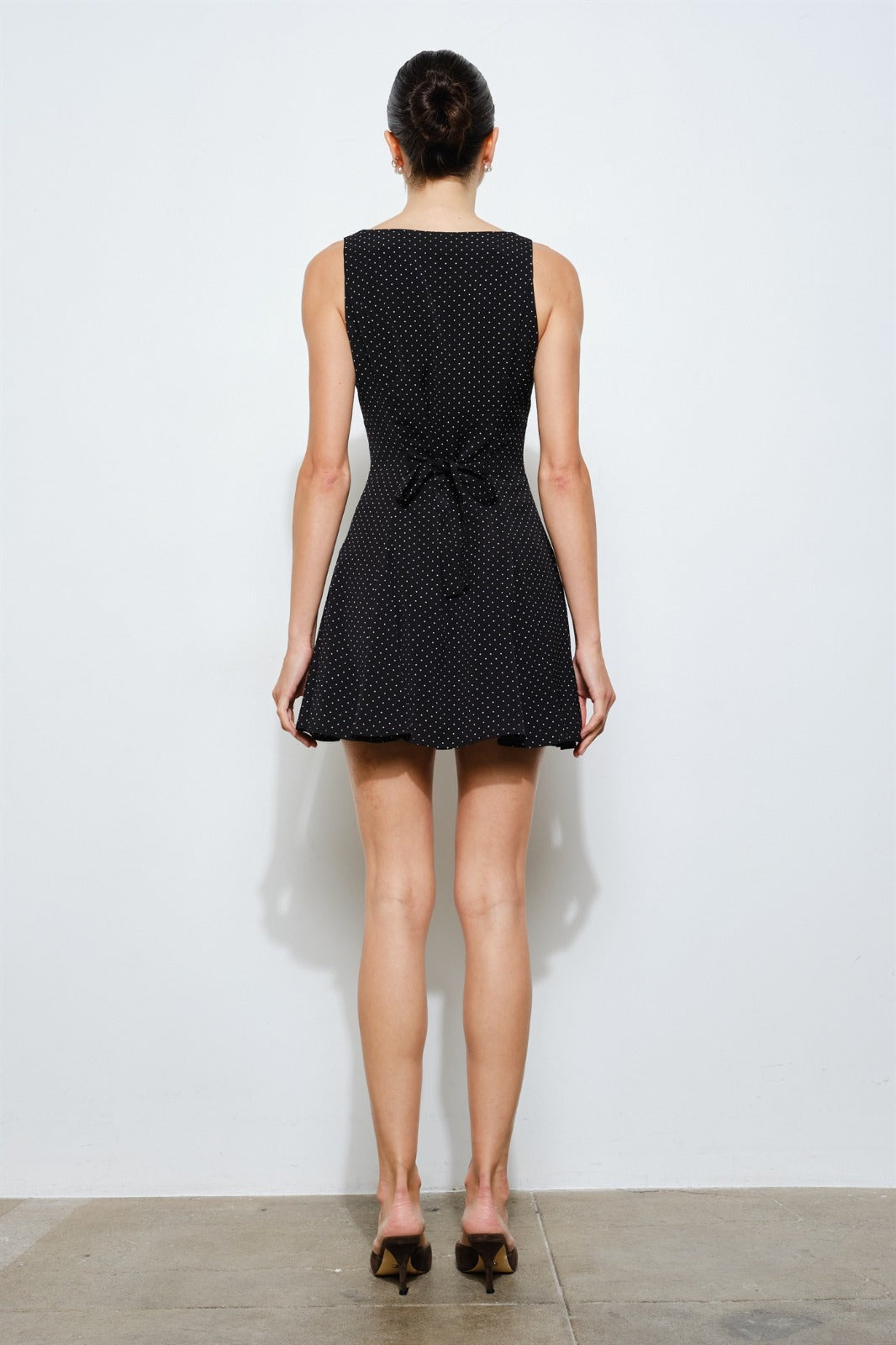 Polka Mini Dress