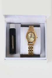 Saldana Watch Gold