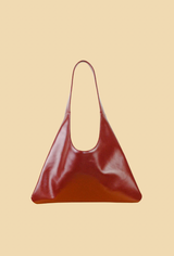 Agave Triangular Tote | Burgandy