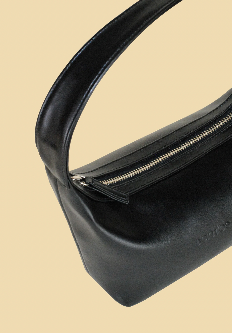 Amelia Mini Baguette | Black