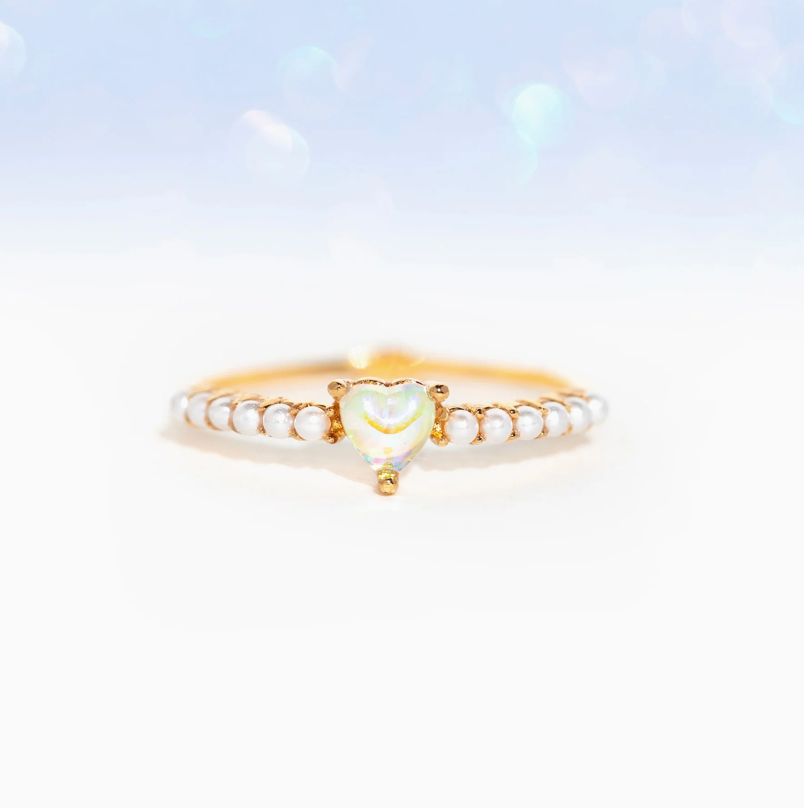 Pearly Ring by Girls Crew=