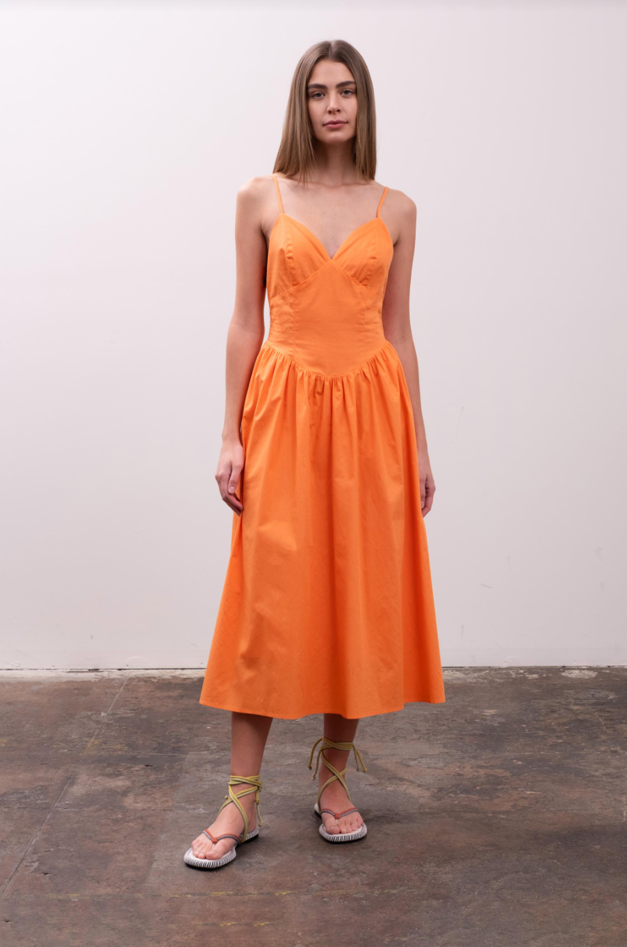 Tangerine Dress