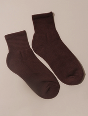 Ankle Sock in Brick by Nat + Noor