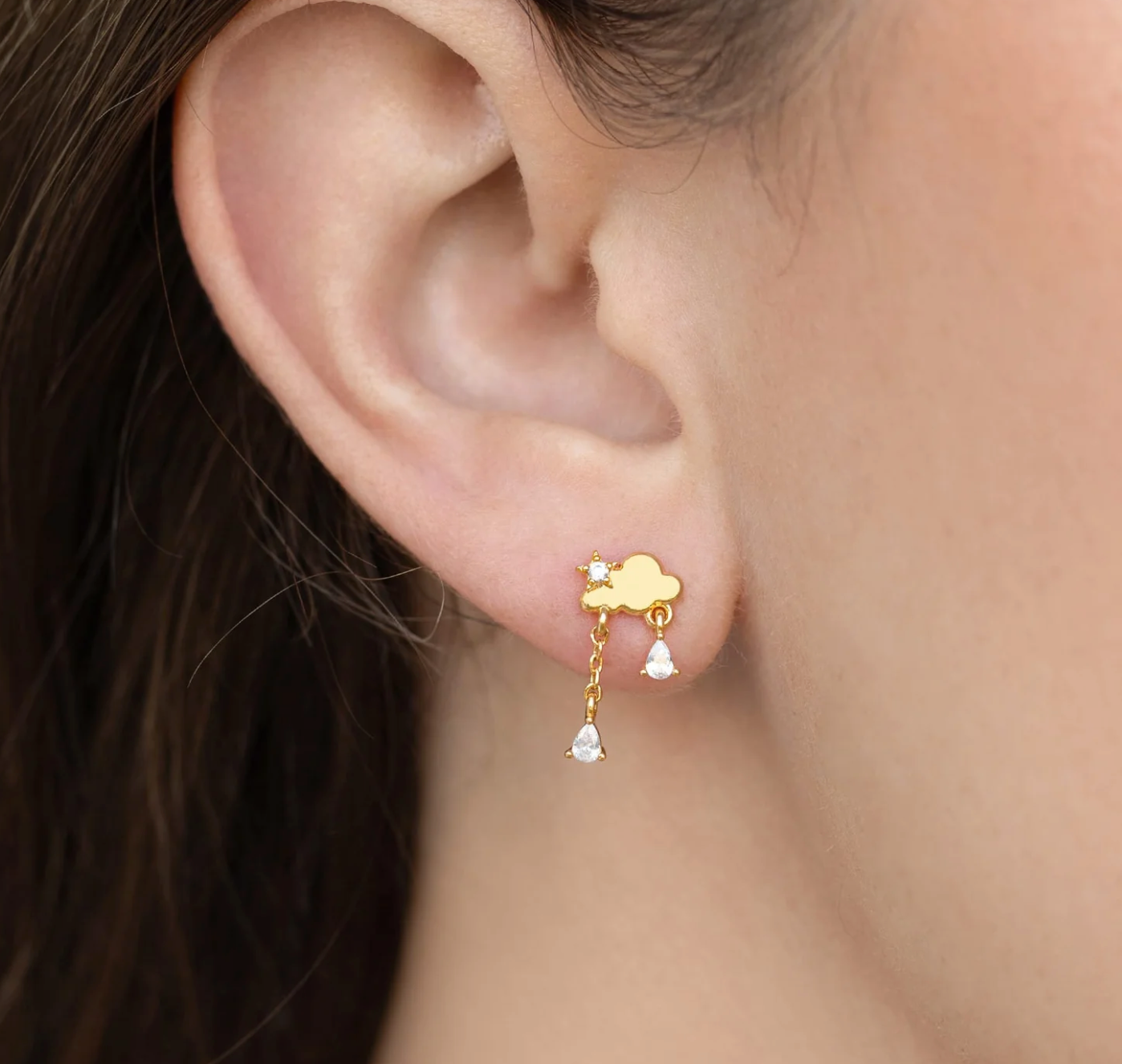 Raindrop Dangle Earrings by GC