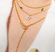 Viper Y Drop Necklace by GC