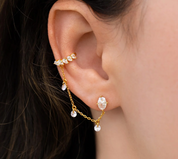 Dew You Ear Cuff + Stud by GC
