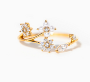 Wispy Adjustable Ring by GC