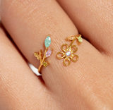 Petal Market Adjustable Ring by GC