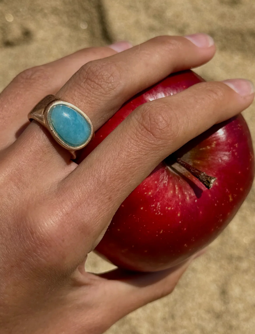 Ritmo Limón Ring Gold by Susmie's