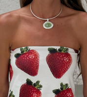 Alba Necklace Silver by Susmie's