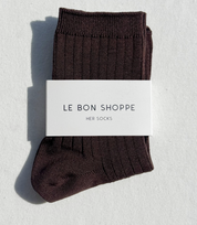 Her Socks in Coffee by Le Bon Shoppe