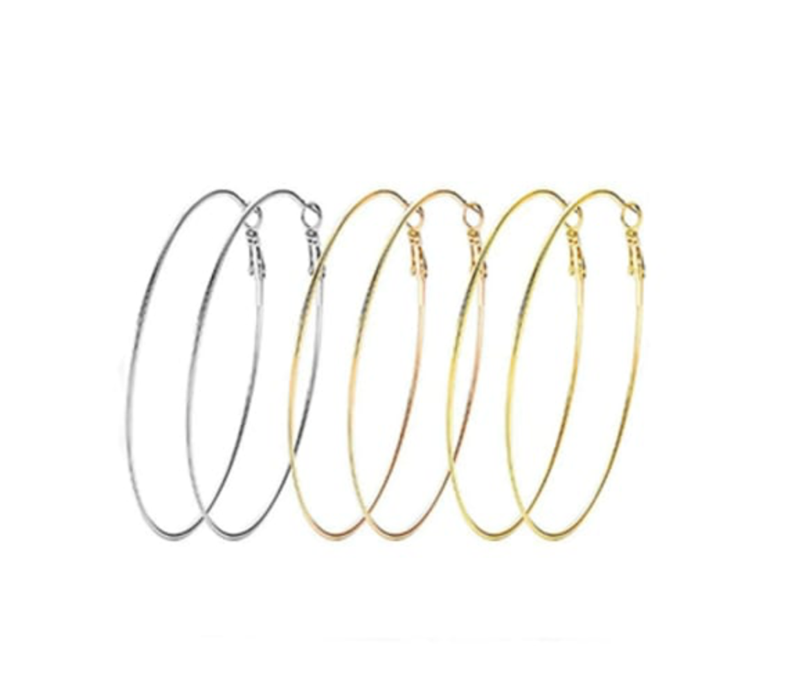 Leticia Thin Hoops