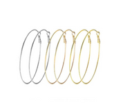 Leticia Thin Hoops