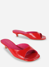 CEE KITTEN HEEL MULE