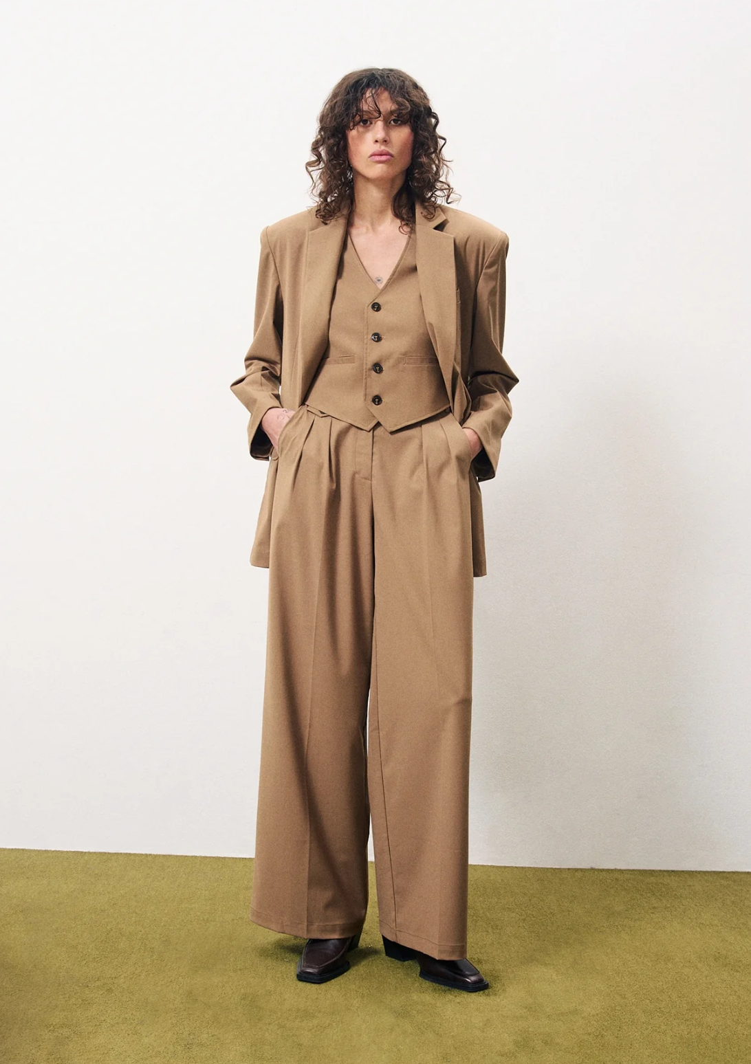 Lorna Chocolate Pants by FRNCH