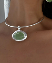 Alba Necklace Silver by Susmie's