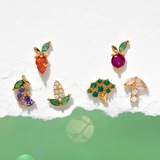 Farmers Market Veggie Stud Set by Girls Crew