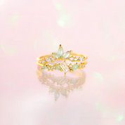 Mint to be Rings Set by Girls Crew