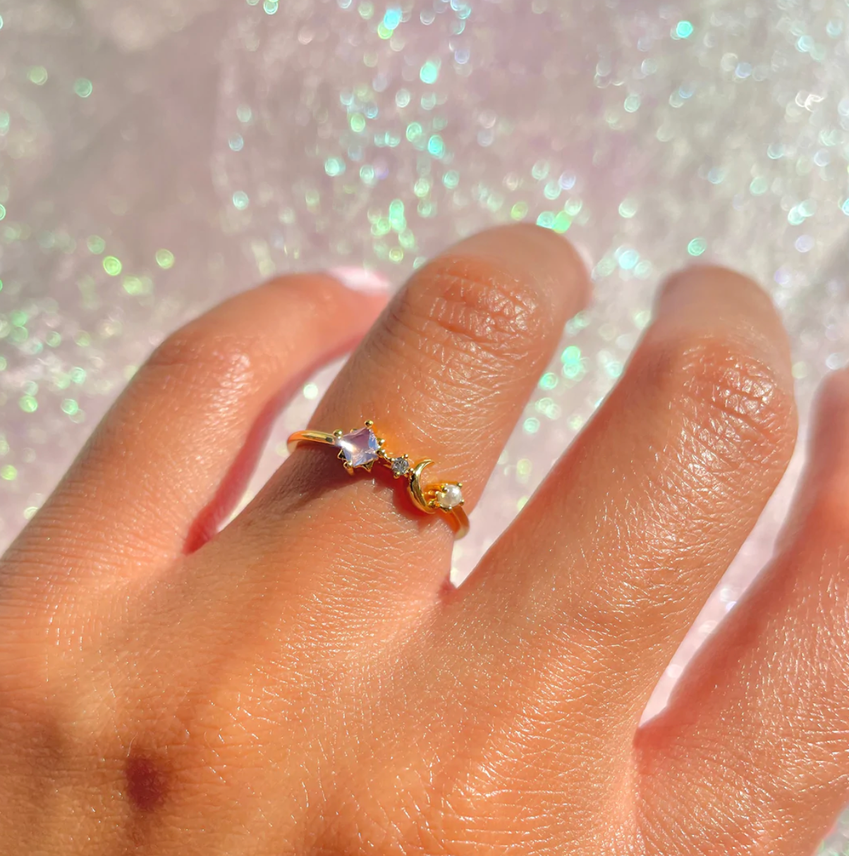 Harvest Moon Ring by Girls Crew